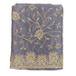 Fantastic Light Lavender Color Soft Organza With White Stone Work Fancy Saree  - PREMIUM QUALITY
