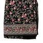 Black Color Soft Georgette Embroidered Work With White stone Fancy Saree Near Me