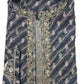 Beautiful Ash Grey Color Raw Silk Designer Men's Kurta With Stone And Embroidery Work Near Me