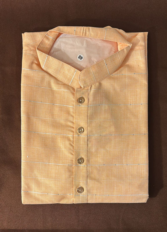 Appealing Blue Color Cotton Kurta With Pajama Pant