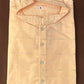 Amazing Light Orange Color Men's Kurta With Pajama Pant