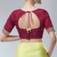 Silk Blend With Zari Work Readymade Blouse Near Me