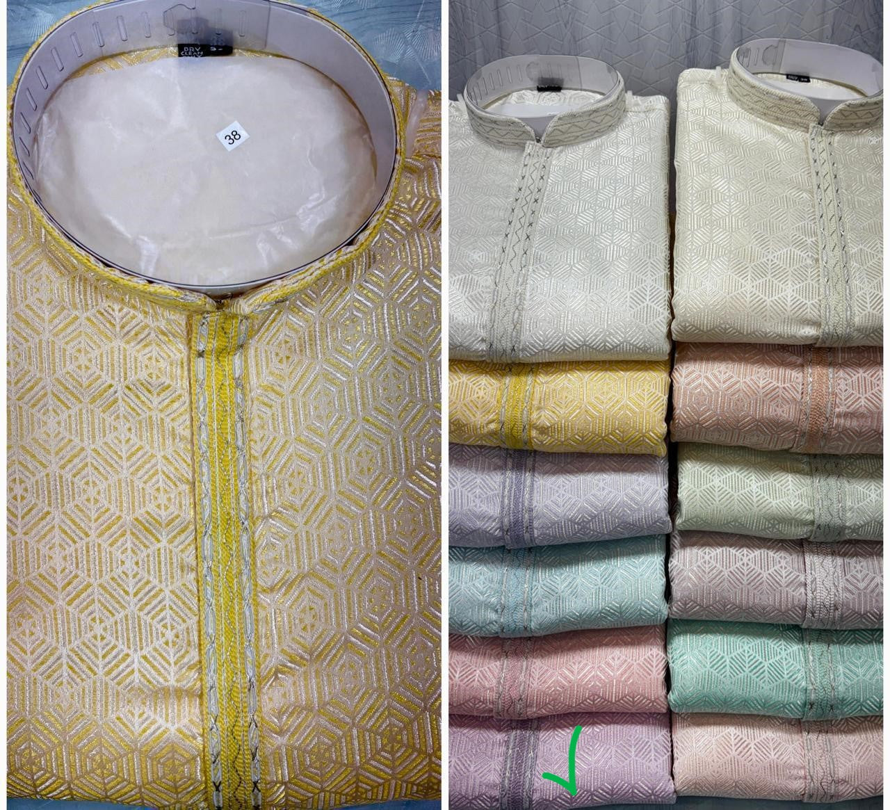 Light Lavender Color Kurta Pajama Set Near Me