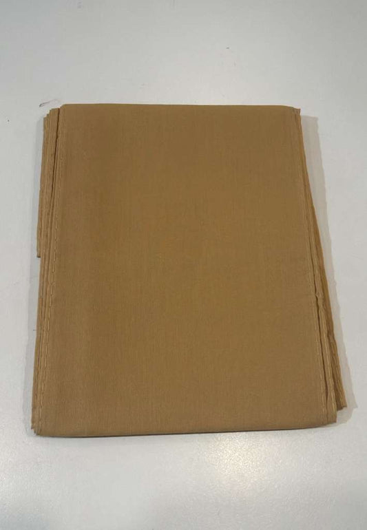 Amazing Light Brown Color Cotton Saree Falls