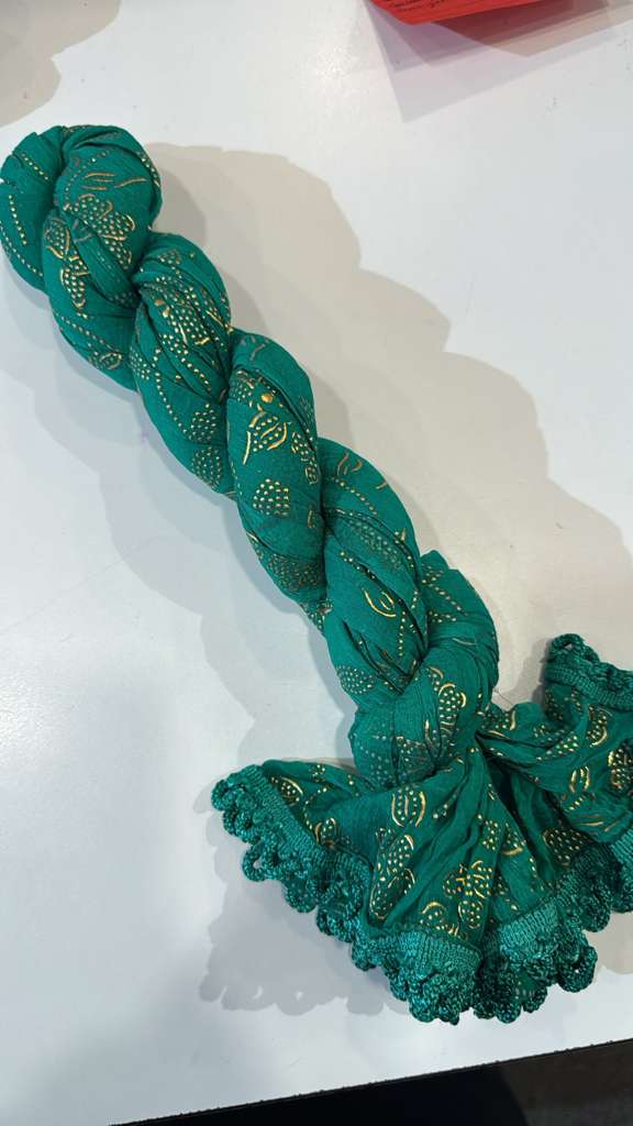 Alluring Green Color Gold Printed Dupatta For Women