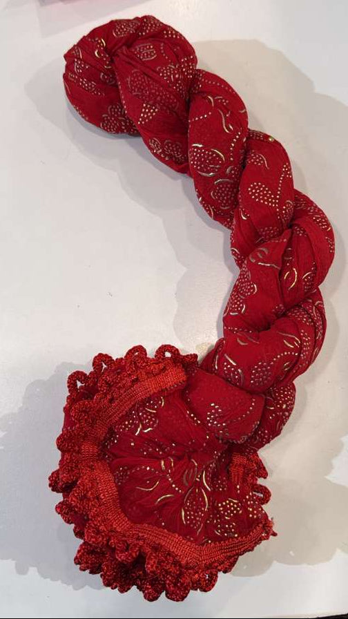 Wonderful Red Color Gold Printed Dupatta For Women