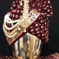 Maroon Color Wedding Turban For Men Near Me