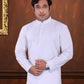 Elegant White Color Premium Linen Cotton Kurta Suits For Men Near Me
