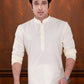 Elegant Cream Color Premium Linen Cotton Kurta Suits Near Me
