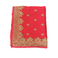 Alluring Pink Color Heavy Chinon Embroidered Work Fancy Saree - PREMIUM QUALITY