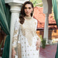 White Color Chinon Embroidery And Sequins Work Salwar Suits In USA