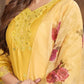 Beautiful Yellow Color Chanderi Salwar Suits Near Me