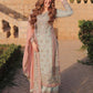 Charming Grey Colored Faux Georgette Heavy Embroidery Sequins Work Palazzo Suits For Women