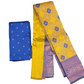 Beautiful Mustard Yellow Colored Art Silk Saree For Women