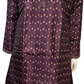 Marvelous Purple Color Cotton Silk Kurta With Pajama For Men