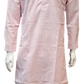 Appealing Pink Color Cotton Men's Kurta With Pajama Pant Near Me
