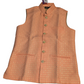 Light Orange Colored Koti Jacket For Men In Yuma