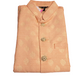 Alluring Designer Light Orange Men's Koti Jacket With Butta Design