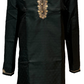 Wonderful Green Color Pure Zardozi Embroidered handwork Kurta With Pajama For Men