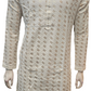 Elegant Off White Color With Sequins And Embroidery Work Kurta Suits For Men