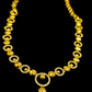 Gold Plated White Stone Jewelry Set For Women In Prescott