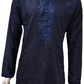 Elegant Blue Color Soft Silk Kurta With Pajama For Men