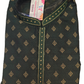 Gorgeous Green Color Silk Full Sleeve Embroidery Work Designer Kurta Pajama For Men