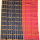 Beautiful Pink Colored Art Silk Saree With Contrast Border For Women