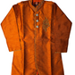 Attractive Orange Colored Sherwani For Boys