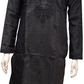 Attractive Black Color Silk Embroidery Kurta With Pajama Suits For Men