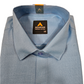 Sky Blue Color Cotton Shirt With Matching Border Dhoti Set Near Me