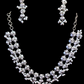 Pretty Pure Oxidized Necklace And Earrings Set For Women