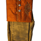 Attractive Orange Colored Sherwani For Boys