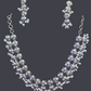 Pretty Pure Oxidized Necklace And Earrings Set For Women