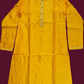 Appealing Yellow Color Jacquard Kurta Suit In USA