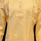 Stunning Light Yellow Color Men's Kurta With Pajama Pant