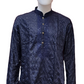 Blue Color Silk Kurta With Embroidery Work Suits For Men In USA