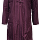 Attractive Purple Color Cotton Embroidered Kurta With Pajama For Men