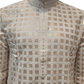 Wonderful Off White Color With Sequins And Embroidery Work Kurta Suits For Men