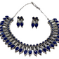 Beautiful Navy Blue Colored Oxidized Jewellery