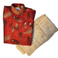 Elegant Red Color Designer Silk Kurta With Pajama Set