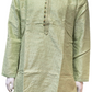 Alluring Light Green Colored Kurta And Pajama Set For Men