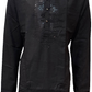 Alluring Black Color Silk Kurta With Pajama Suits For Men