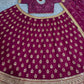 Sequence And Embroidery Work Lehenga In USA