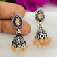 Oxidized Jhumkas in Chandler