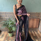 Dazzling Pink Color Double Shade Georgette Saree With Viscose Thread Sequins Work Near Me