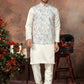 Alluring Multicolor Designer Silk Mastani Kurta Pajama Set With Digital Print Jackets For Men