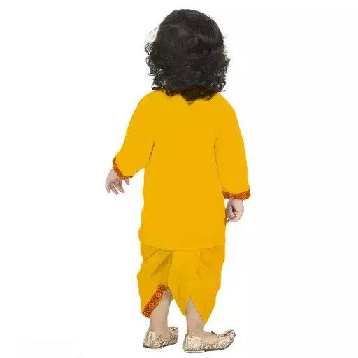 Dazzling Yellow Colored Krishna Costume Near Me