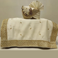 Elegant Cream Color Sequins And Beads Work Designer Men's Wedding Turban