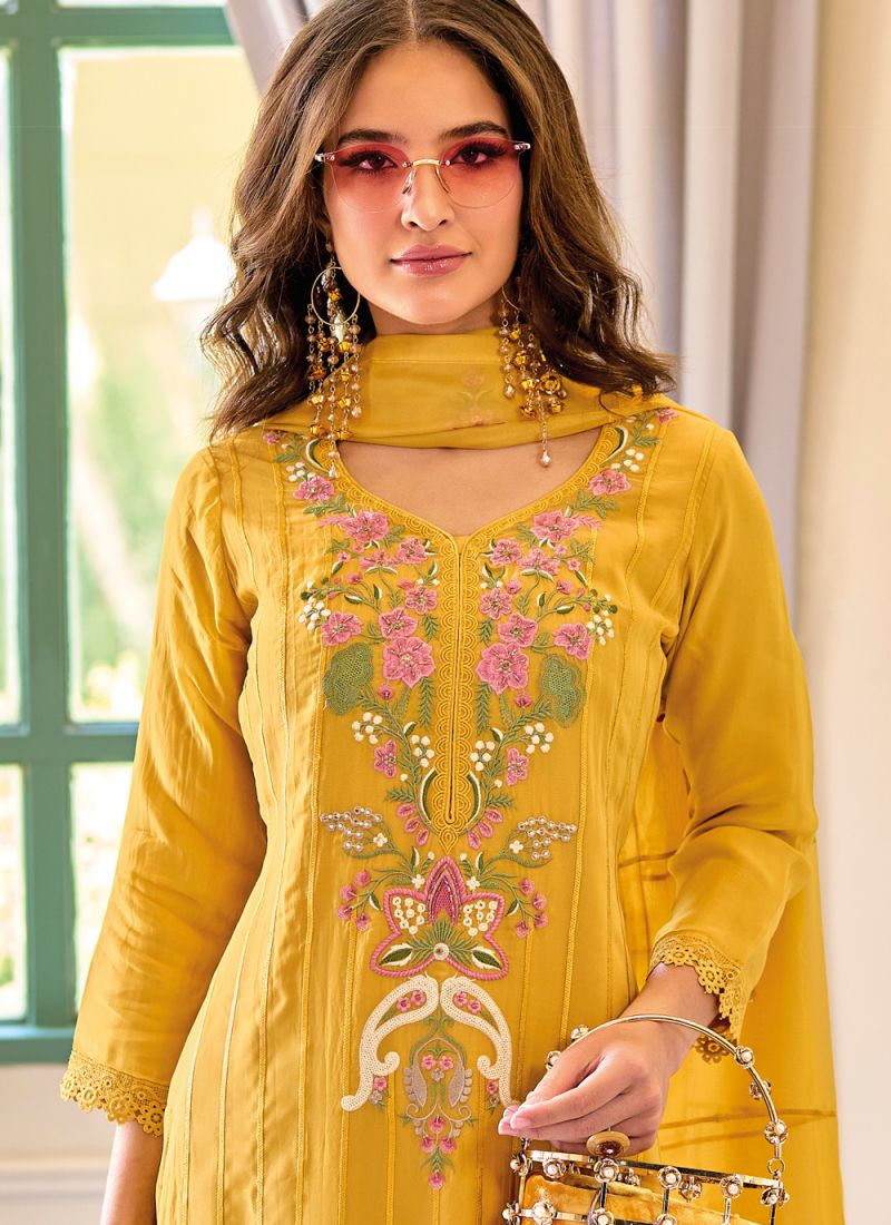 Beautiful Organza Party Wear Designer Kurti Suits Near Me